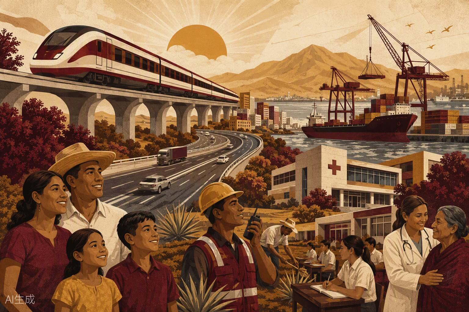 Desarrollo económico y bienestar social en México